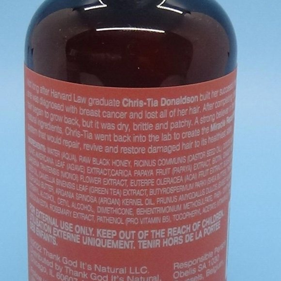 2 X TGIN Miracle REPAIR x Protective Leave-In Conditioner 3.4 Oz Each ORIGINAL - Picture 2 of 3